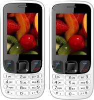 I Kall K6303 Combo of Two Mobile(White, White) - Price 1799 10 % Off  