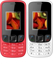 I Kall K29 Combo of two Mobile(White, Red) - Price 1099 31 % Off  