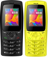 I Kall K6610 Combo of Two Mobile(Black, Yellow) - Price 1151 28 % Off  