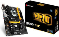 Biostar TB250-BTC 6GPU SUPPORT Motherboard