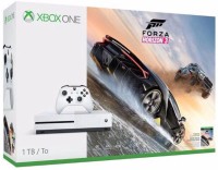 MICROSOFT Xbox One S 1 TB with Forza Horizon 3(White)