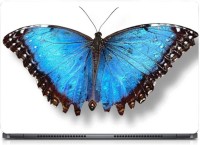 Gallery 83 Blue Morpho Butterfly Wings Laptop Skin Stickers . vinyl Laptop Decal 15.6   Laptop Accessories  (Gallery 83)