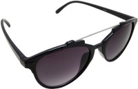 FASHBLUSH Round, Oval Sunglasses(For Men & Women, Grey)