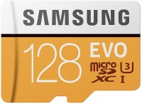 SAMSUNG EVO 128 GB MicroSDXC Class 10 100 MB/s  Memory Card(With Adapter)
