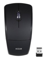 OXZA Ocean 2.4Ghz Foldable ARC Wireless Optical  Gaming Mouse(USB, Black)