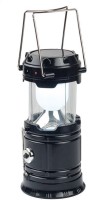 View Flier Led Rechargeable Lantern with Torch and USB Charging Port Solar Lights(Black) Home Appliances Price Online(Flier)