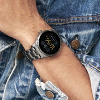 fossil men's gen 3 explorist stainless steel touchscreen smartwatch