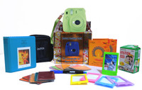 Fujifilm Mini 9 Lime Green Festive Pack Instant Camera(Green) Fujifilm Mini 9 Lime Green Festive Pack Instant Camera(Green)