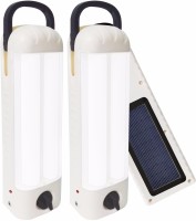 Eye Bhaskar L-5017 Long Twin Tube (Set of 2) Rechargeable Solar Lights(White)   Home Appliances  (Eye Bhaskar)