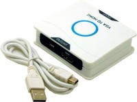 OXZA High Definition VGA + Audio To HDMI TV HD Video Signal Converter Media Streaming Device(White)