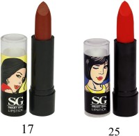 Amura Smart Girl LipStick Set of 2 (17,25)(4.5 g, 17,25) - Price 129 35 % Off  