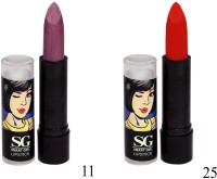 Amura Smart Girl LipStick Set of 2 (11,25)(4.5 g, 11,25) - Price 129 35 % Off  