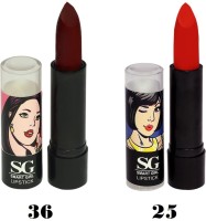Amura Smart Girl LipStick Set of 2 (36,25)(4.5 g, 36,25) - Price 129 35 % Off  