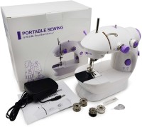 View Wonder World Fashion Spirit™ Mini Portable Sewing Machine with Light and Foot Pedal Adjustable Speed Electric Sewing Machine( Built-in Stitches 1) Home Appliances Price Online(Wonder World)