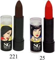 Amura Smart Girl LipStick Set of 2(4.5 g, 221,25) - Price 129 35 % Off  