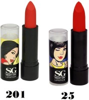 Amura Smart Girl LipStick Set of 2(4.5 g, 201,25) - Price 129 35 % Off  