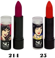 Amura Smart Girl LipStick Set of 2(4.5 g, 214,25) - Price 129 35 % Off  