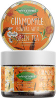 Wingreens Farms Chamomile Flowers with Green Tea Chamomile Green Tea Plastic Bottle(60 g)