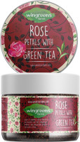 Wingreens Farms Rose Petals with Green Tea Rose Green Tea Plastic Bottle(60 g)