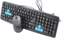 View ReTrack Light-Emitting Usb Mouse And PS2 Keyboard Combo Set Laptop Accessories Price Online(ReTrack)