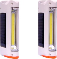 Rocklight pack of 2 RL-5067S SOLAR LIGHT WITH COB LED Solar Lights(Multicolor)   Home Appliances  (Rocklight)