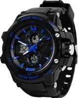 Skmei 0990 BLUE  Analog-Digital Watch For Unisex