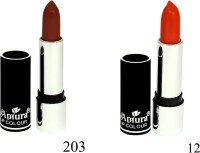 Amura Black Beauty Lip Colour Set of 2(4.5 g, 203,12) - Price 139 53 % Off  