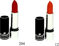 Amura Black Beauty Lip Colour Set of 2(4.5 g, 204,12) - Price 139 53 % Off  