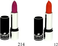 Amura Black Beauty Lip Colour Set of 2(4.5 g, 214,12) - Price 139 53 % Off  