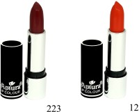 Amura Black Beauty Lip Colour Set of 2(4.5 g, 223,12) - Price 139 53 % Off  