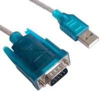 OXYURA Usb To RS232 Serial Cable Converter Adapter Blue USB Adapter(Blue)