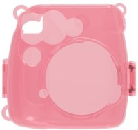 Caiul Hard Plastic Case With Shoulder Strap Compatible Instax Mini 9, Mini 8 Pink  Camera Bag(Pink)