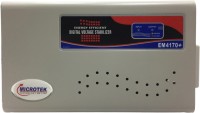 Microtek EM4170+ A/C Voltage Stabilizer (Smiplebol)(White)   Home Appliances  (Microtek)