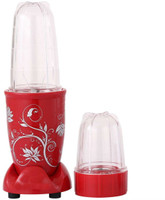 Shrih SHF-1337 Nutri Blend 400 W Juicer Mixer Grinder (2 Jars, Red)
