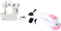 View Bluebells India ™4 in 1 Mini Electric Power mode with sealer Electric Sewing Machine( Built-in Stitches 44) Home Appliances Price Online(Bluebells India)