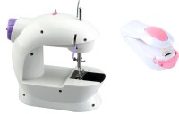 View Benison India ™Ming hui Mini silai machine with sealer Electric Sewing Machine( Built-in Stitches 45) Home Appliances Price Online(Benison India)