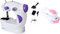 View Bluebells India ™potable and compact Ming hui with sealer Electric Sewing Machine( Built-in Stitches 44) Home Appliances Price Online(Bluebells India)