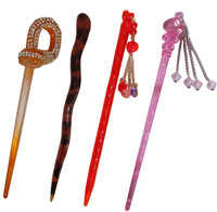 SHARADHA� combo of juda sticks Bun Stick(Multicolor) - Price 450 77 % Off
