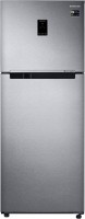View Samsung 394 L Frost Free Double Door 4 Star Refrigerator(EZ Clean Steel, RT39M553ESL/TL) Price Online(Samsung)
