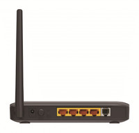 D-Link DSL-2730U Wireless N 150 ADSL2 4-Port Router(Black) RS.1295.00