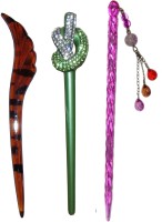 Aaji combo of juda sticks Bun Stick(Multicolor) - Price 450 77 % Off  
