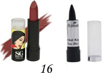 Amura Smart Girl LipStick and Herbal Kajal Dry Pure Bliss Combo(Set of 2) - Price 109 37 % Off  