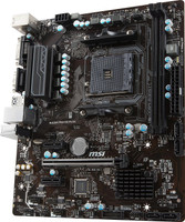MSI B350M PRO-VD PLUS AMD B350 AM4 DDR4 M-ATX Motherboard(Black)