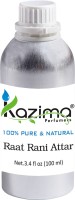 KAZIMA Raat Rani Perfume For Unisex - Pure Natural (Non-Alcoholic) Floral Attar(Floral)