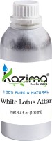 KAZIMA White Lotus Perfume For Unisex - Pure Natural (Non-Alcoholic) Floral Attar(White Lotus)