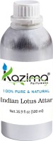 KAZIMA Indian Lotus  Perfume For Unisex - Pure Natural Undiluted Floral Attar(Floral)