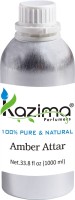 KAZIMA Amber Perfume - Pure Natural Undiluted (Non-Alcoholic) Floral Attar(Amber)