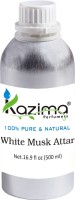 KAZIMA White Musk Perfume For Unisex - Pure Natural Undiluted (Non-Alcoholic) Floral Attar(Musk)
