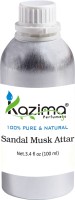 KAZIMA Sandal Musk Perfume For Unisex - Pure Natural (Non-Alcoholic) Floral Attar(Musk)