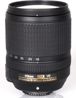 NIKON AF-S DX NIKKOR 18-140mm f/3.5-5.6 G ED VR Standard Zoom  Lens(Black, 70 - 200 mm)